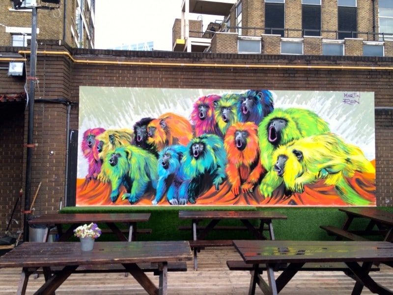 Diaporama A Shoreditch, le street art made in London - Martin Ron. | Photo Dorothée Duchemin 