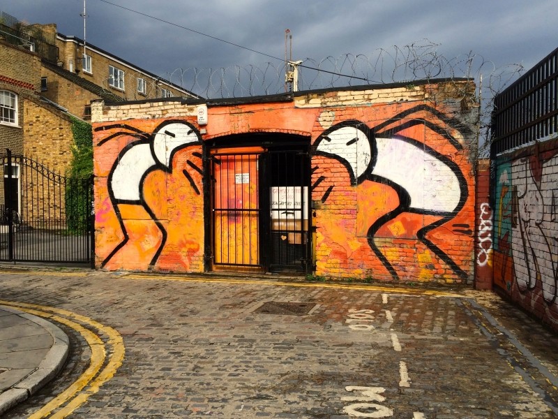 A Shoreditch, le street art made in London