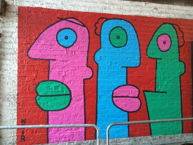 Diaporama A Shoreditch, le street art made in London - Thierry Noir. | Photo Dorothée Duchemin