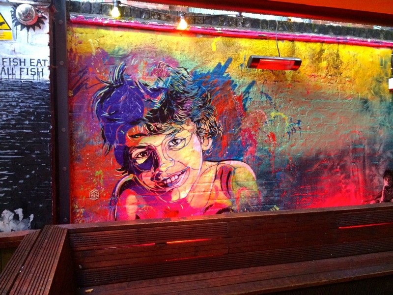 Diaporama A Shoreditch, le street art made in London - C215 | Photo Dorothée Duchemin